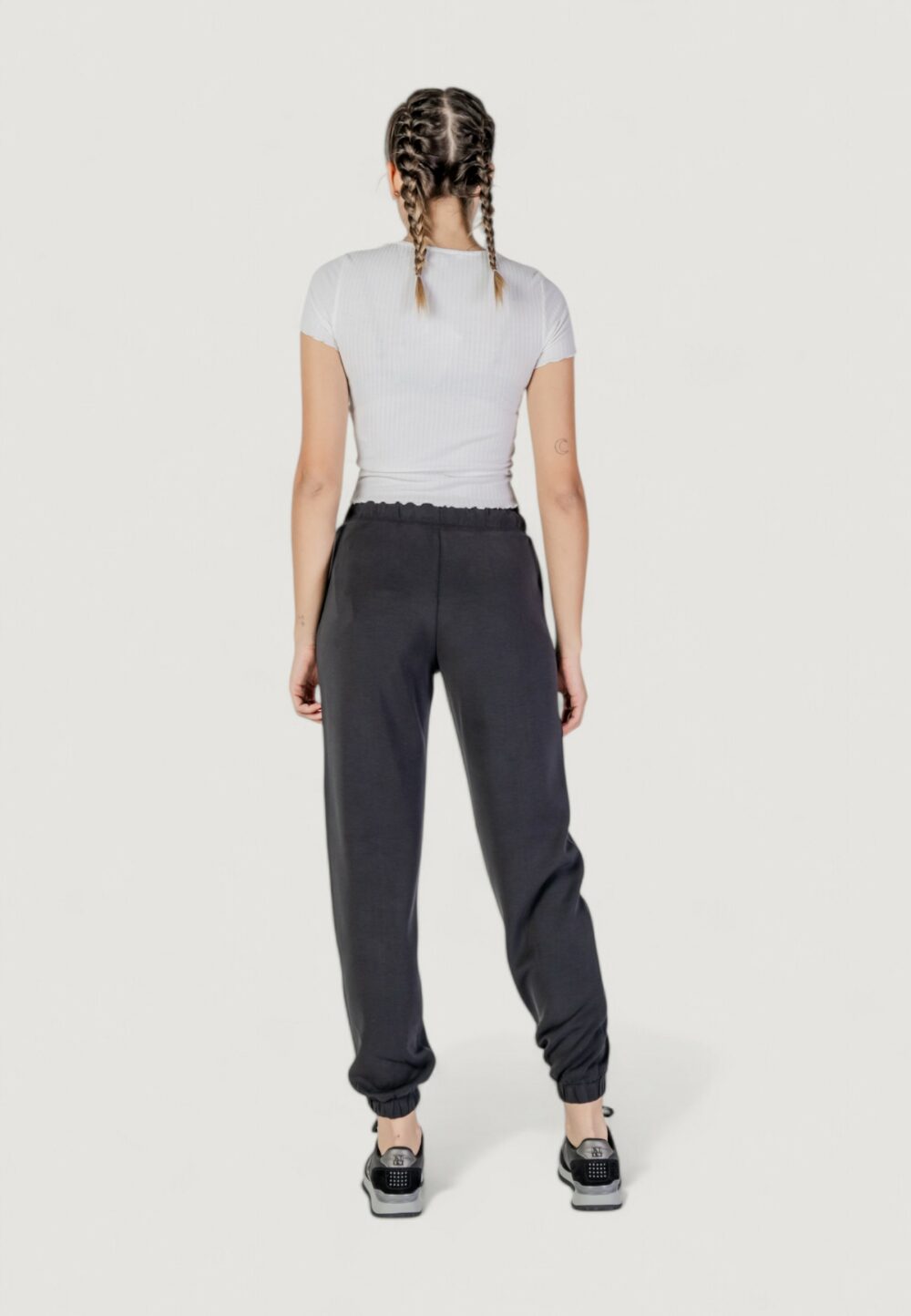 Pantaloni sportivi Guess Active olympe jogger Nero - Foto 4