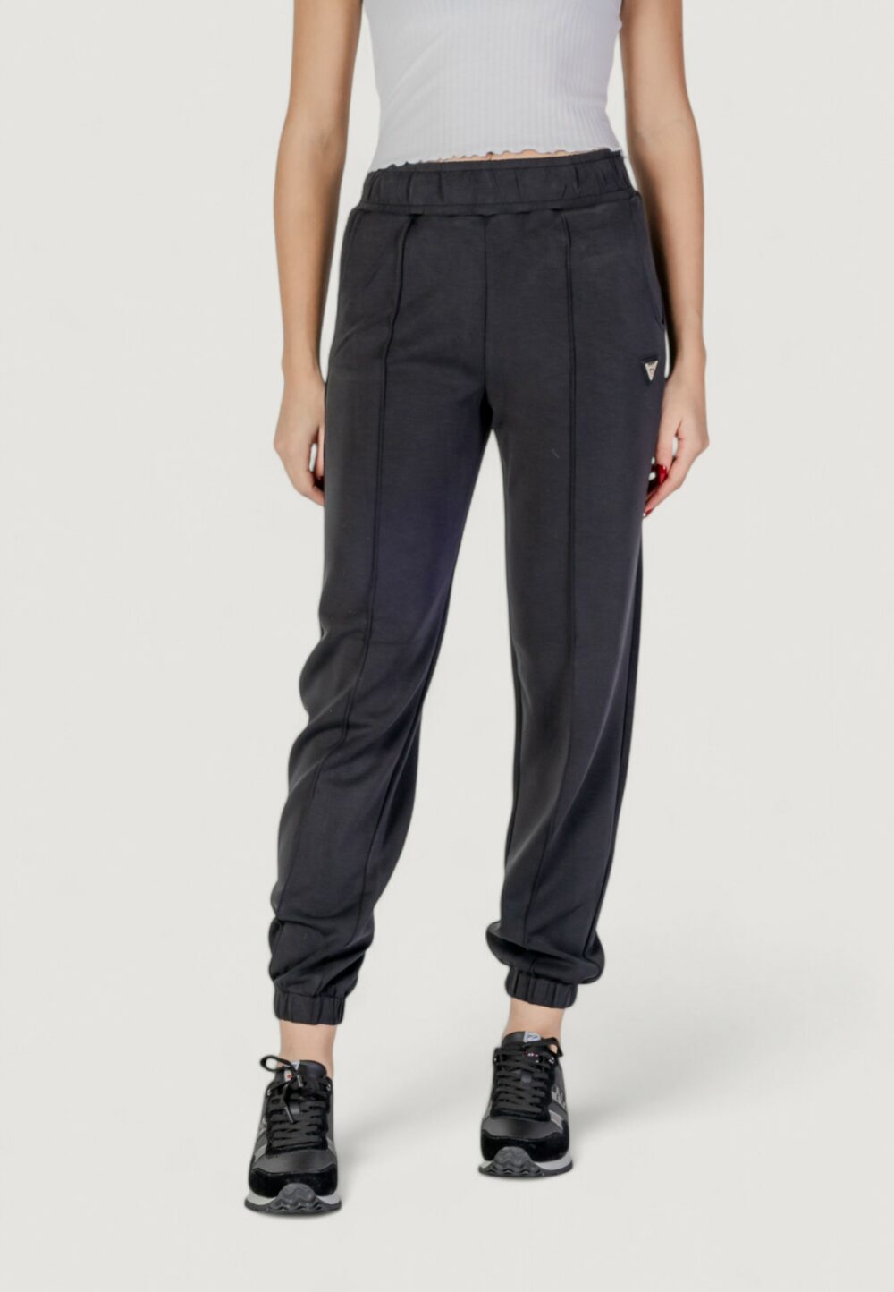 Pantaloni sportivi Guess Active olympe jogger Nero - Foto 5
