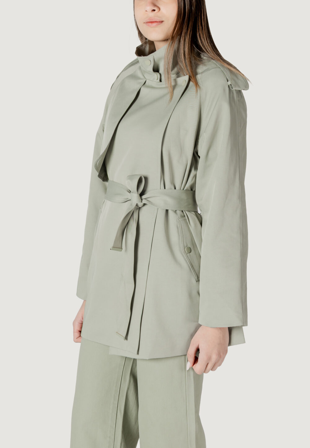 Parka Morgan De Toi Verde - Foto 2