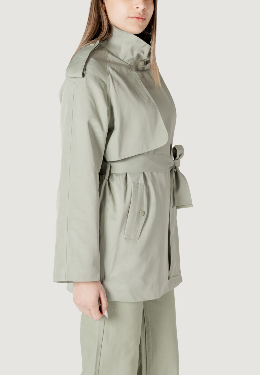 Parka Morgan De Toi Verde - Foto 3