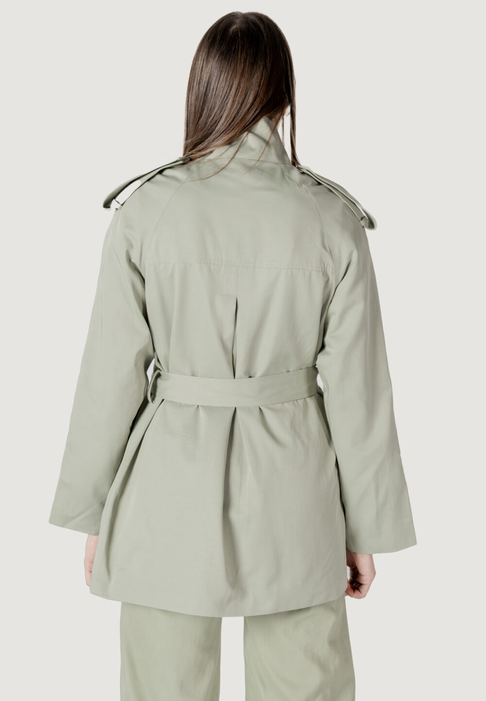 Parka Morgan De Toi Verde - Foto 4