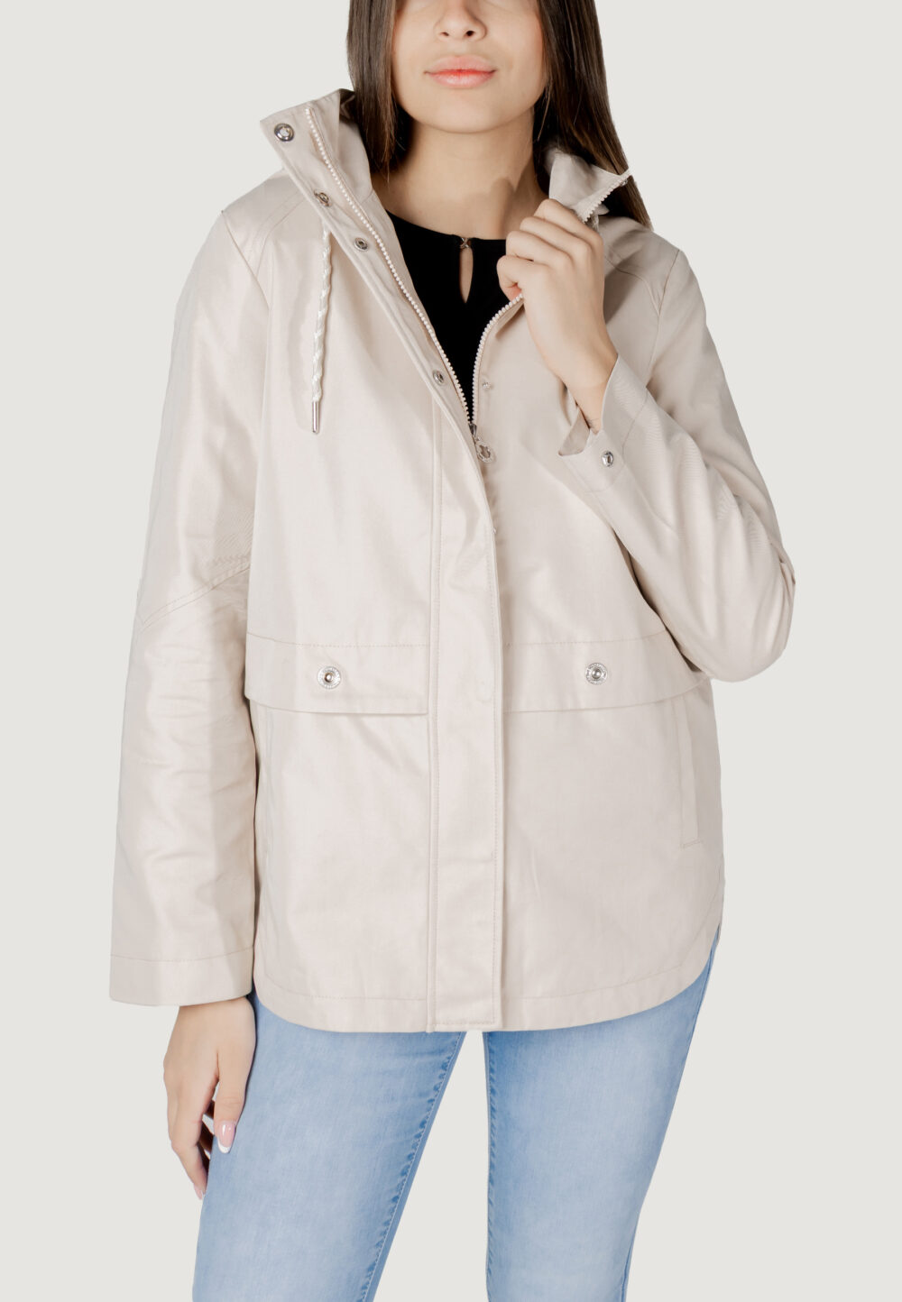 Parka Street One cotton parka Beige chiaro - Foto 1