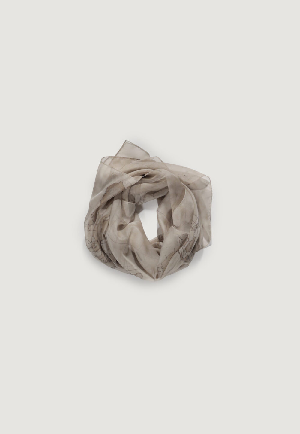 Pashmina Alviero Martini Prima Classe Beige chiaro - Foto 3