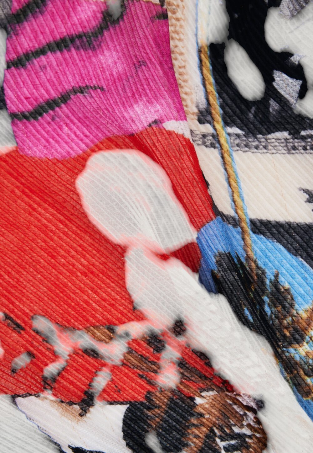 Pashmina Desigual fou_newspaper_lacroix Verde - Foto 4
