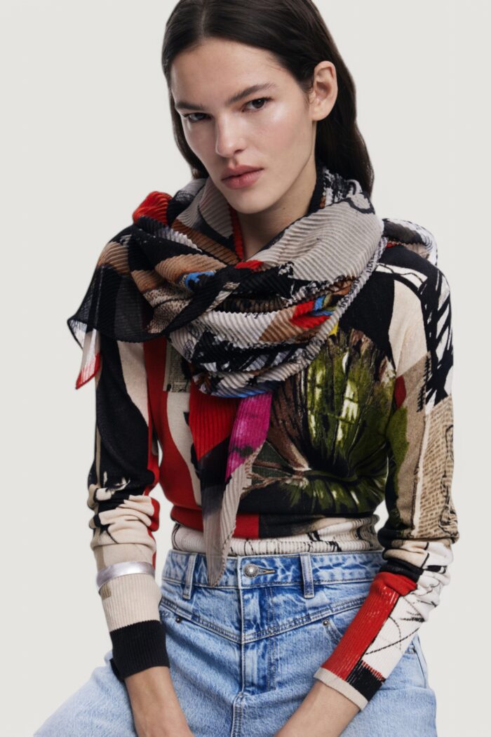 Pashmina Desigual fou_newspaper_lacroix Verde