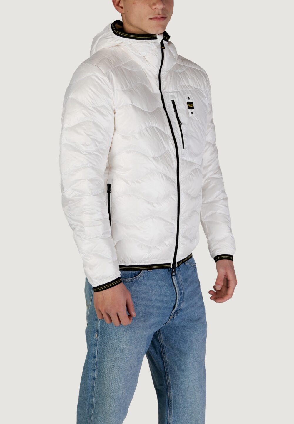 Piumino Blauer. wave Bianco - Foto 4
