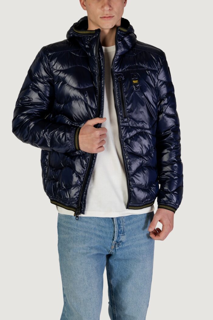 Piumino Blauer. wave Blu