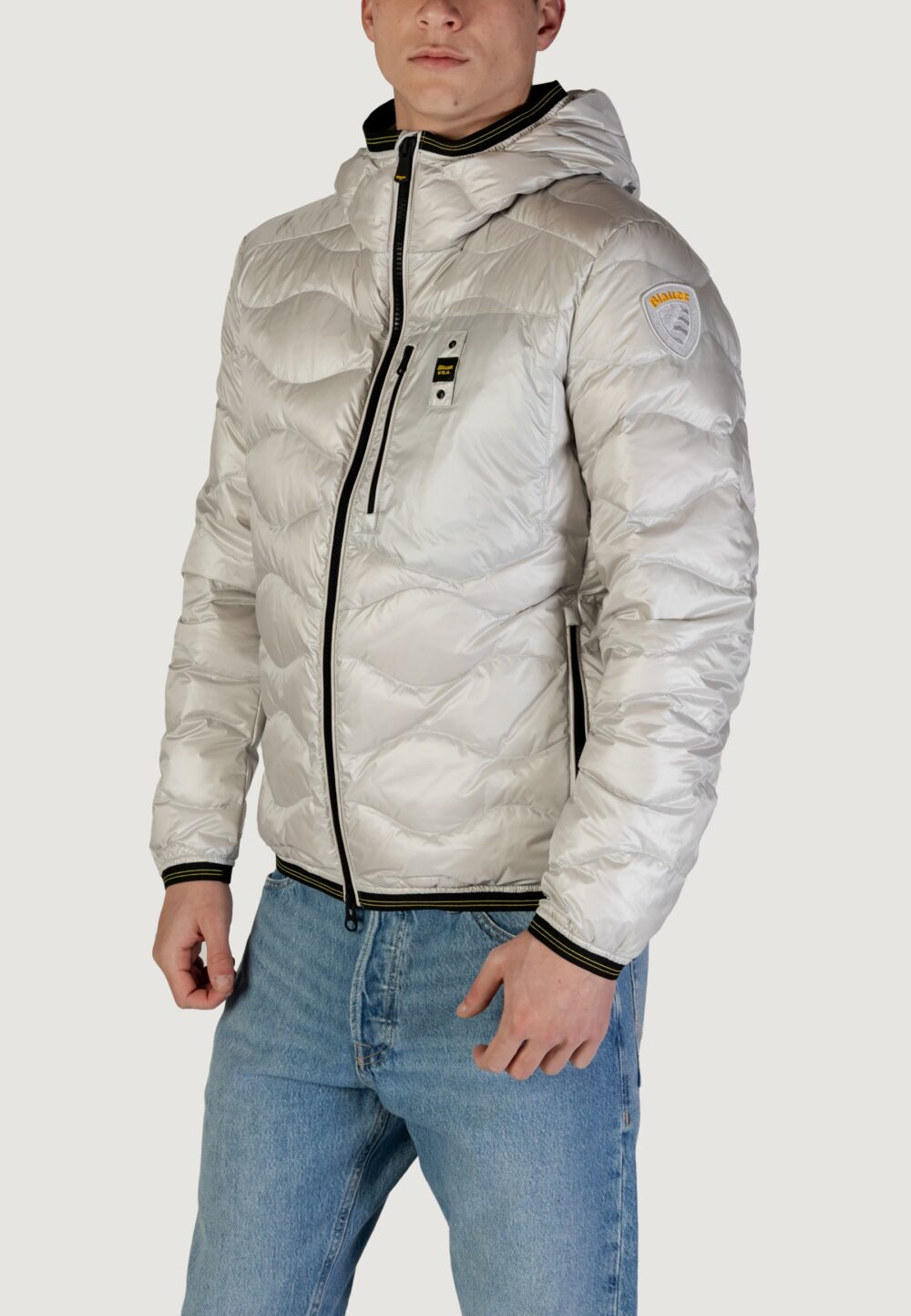 Piumino Blauer. wave Grigio Chiaro - Foto 1