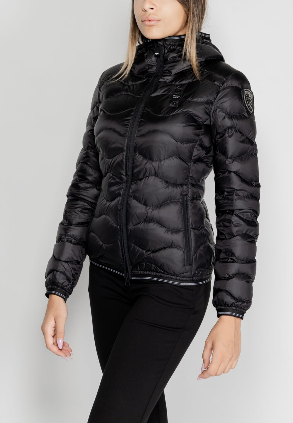 Piumino Blauer. camelia Nero - Foto 1