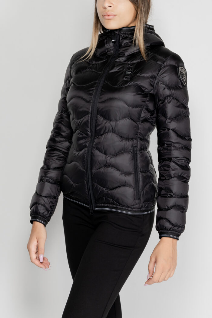 Piumino Blauer. camelia Nero
