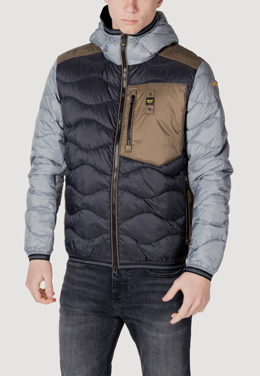 Piumino Blauer. kenton Nero - Foto 1
