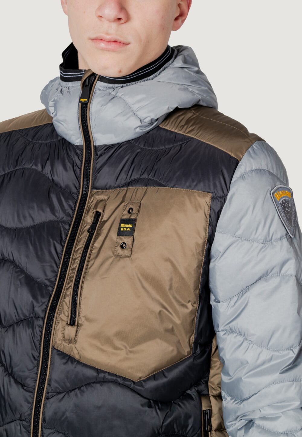 Piumino Blauer. kenton Nero - Foto 5