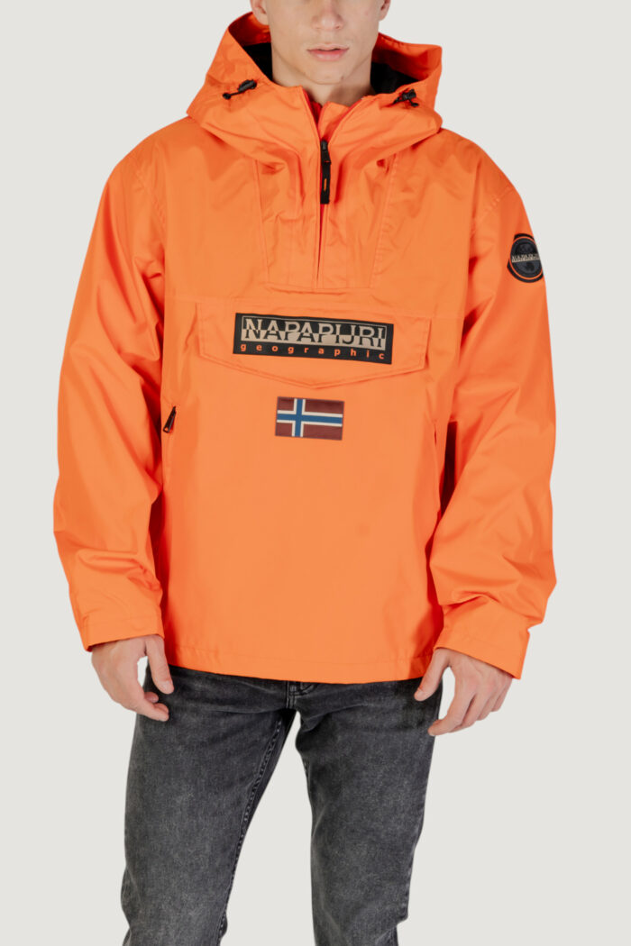 Piumino Napapijri rainforest next summer Arancione
