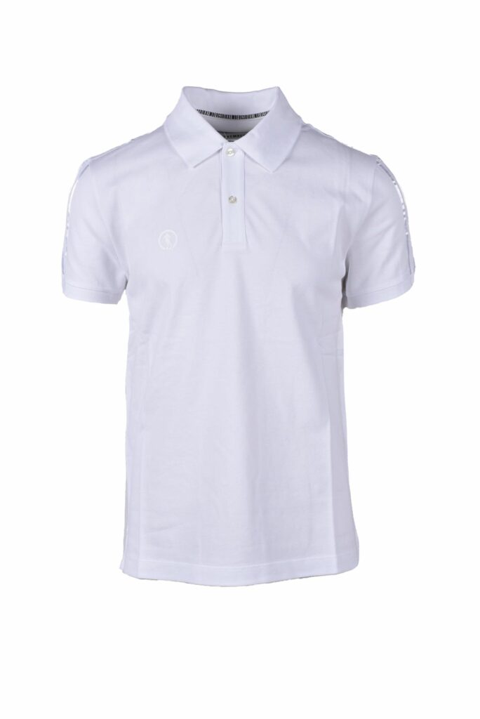Polo manica corta BIKKEMBERGS  Bianco