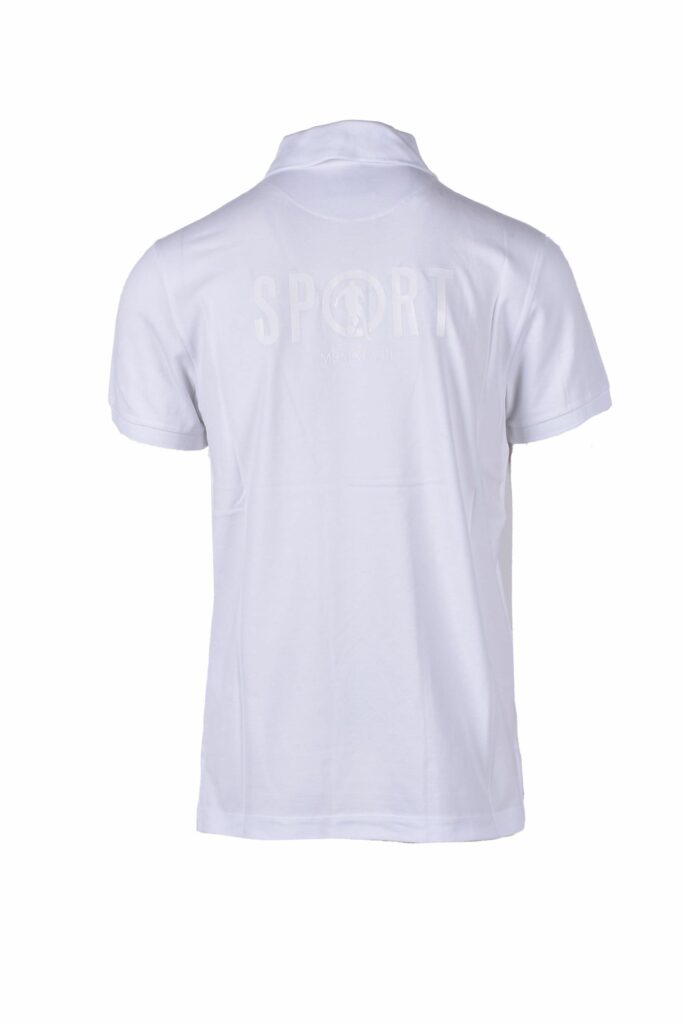 Polo manica corta BIKKEMBERGS  Bianco