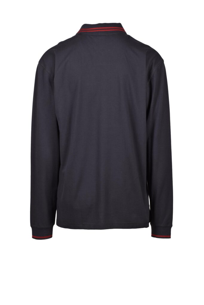 Polo manica corta AERONAUTICA MILITARE  Antracite