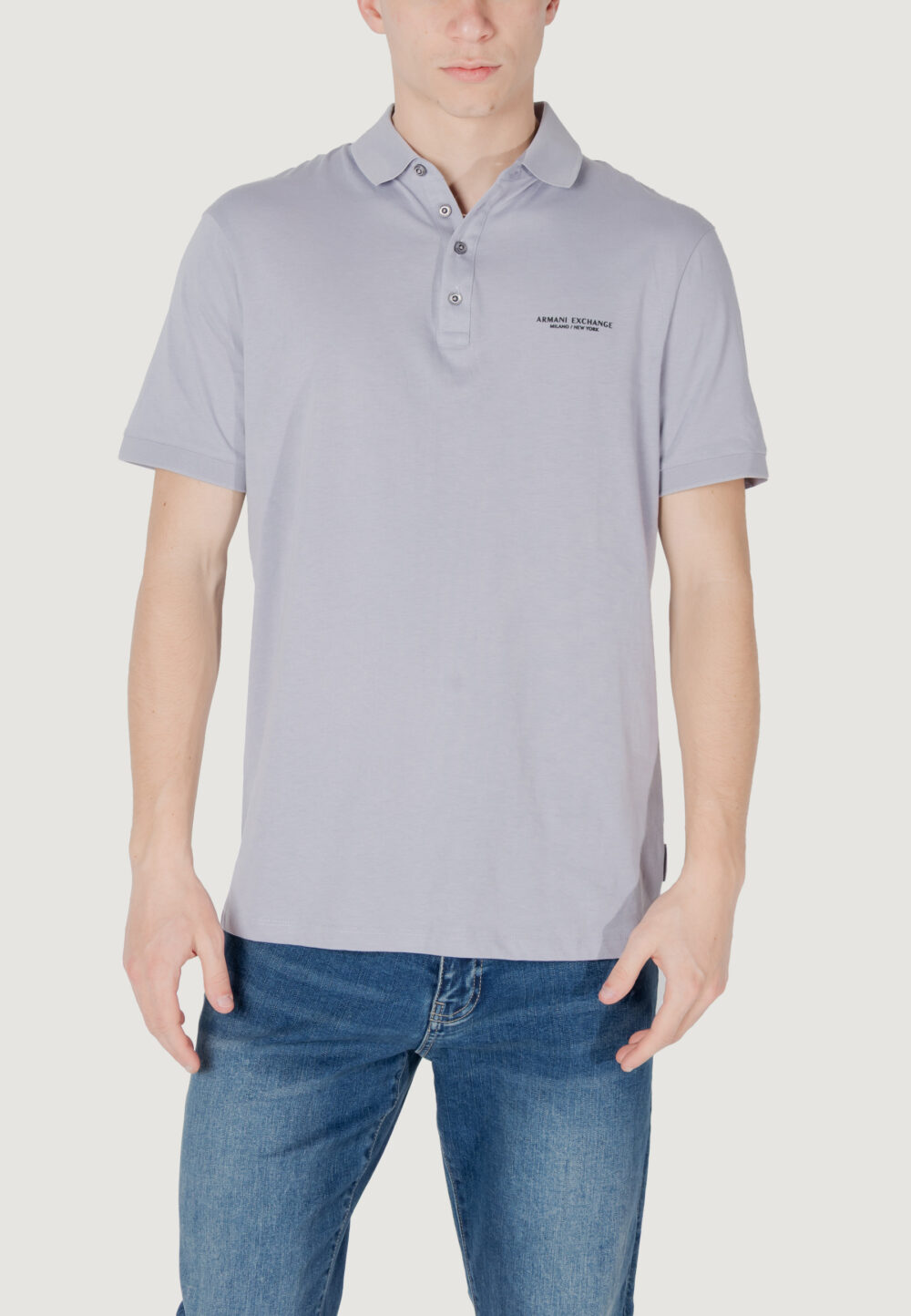 Polo manica corta Armani Exchange Lilla - Foto 1