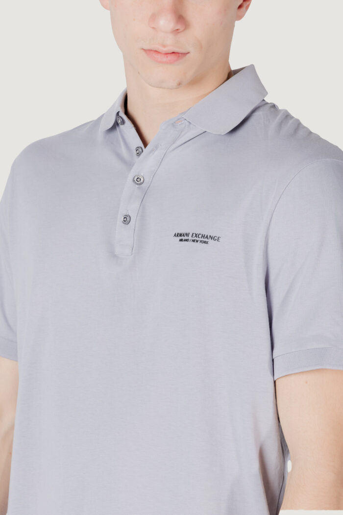 Polo manica corta Armani Exchange  Lilla
