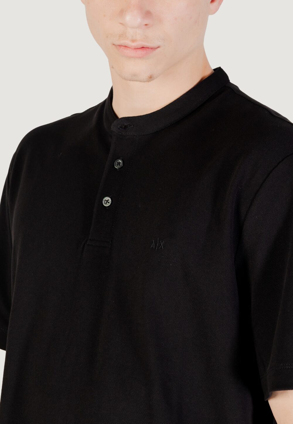 Polo manica corta Armani Exchange Nero - Foto 2
