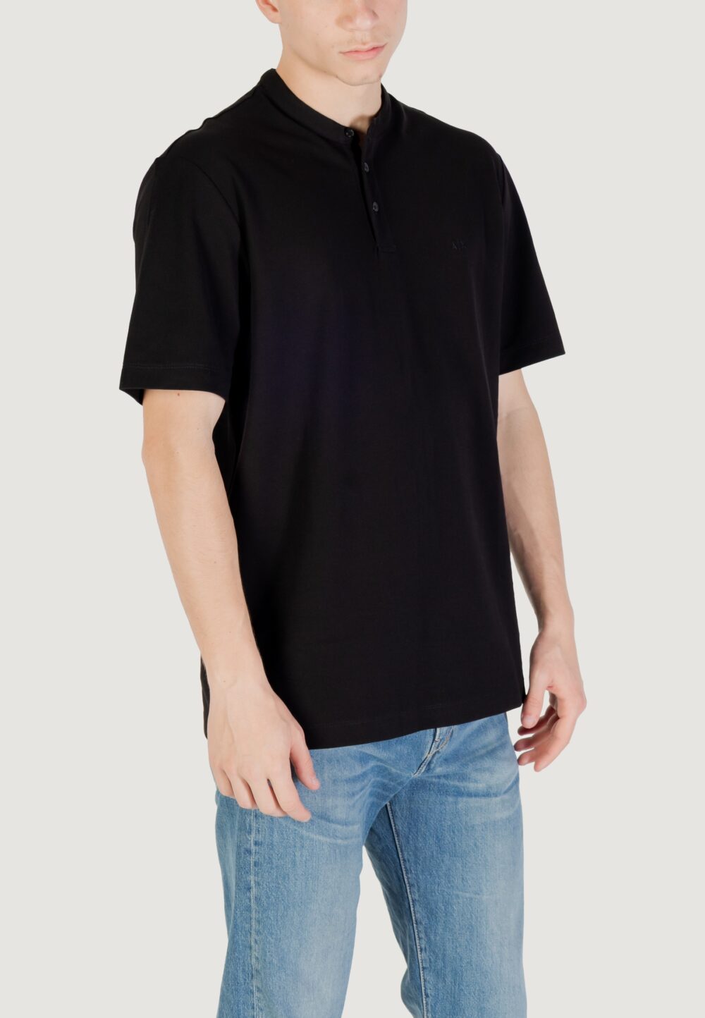 Polo manica corta Armani Exchange Nero - Foto 3