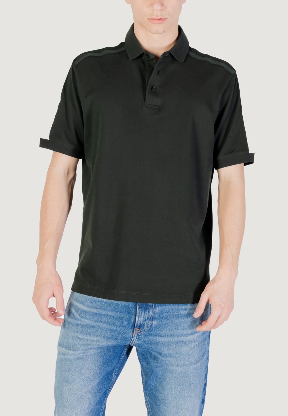 Polo manica corta Armani Exchange Verde Scuro - Foto 1