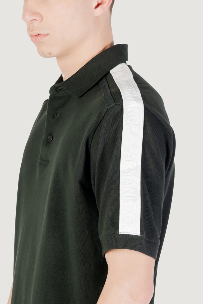 Polo manica corta Armani Exchange  Verde Scuro
