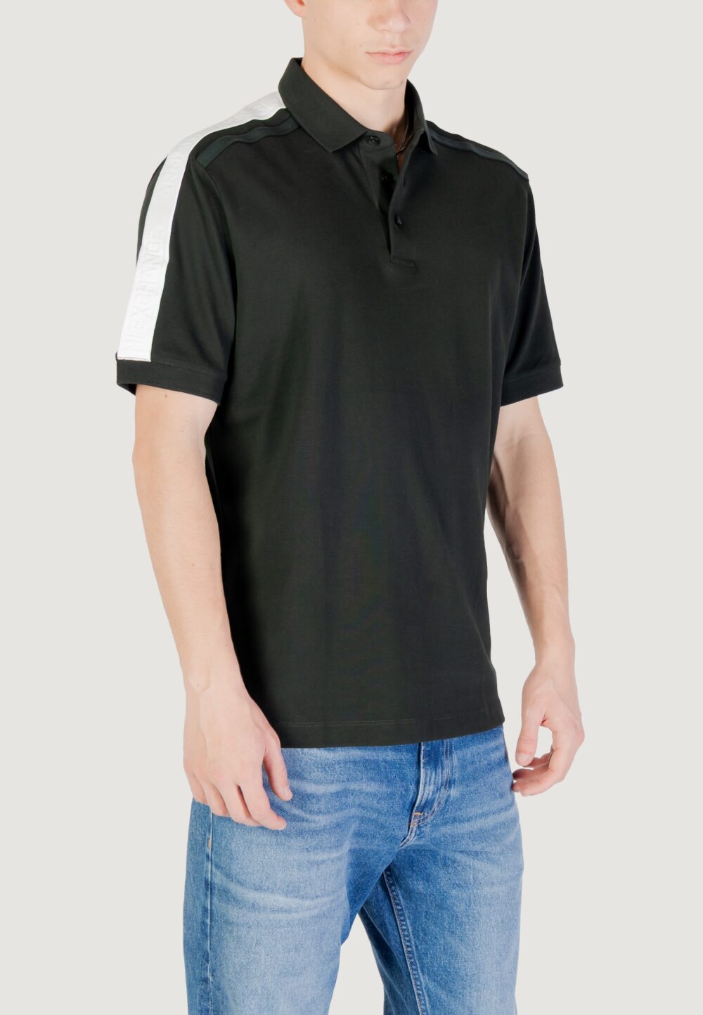 Polo manica corta Armani Exchange Verde Scuro - Foto 3