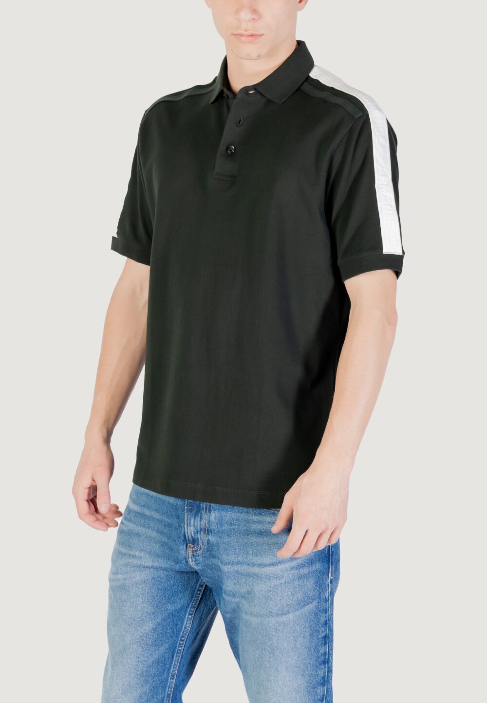 Polo manica corta Armani Exchange Verde Scuro - Foto 4