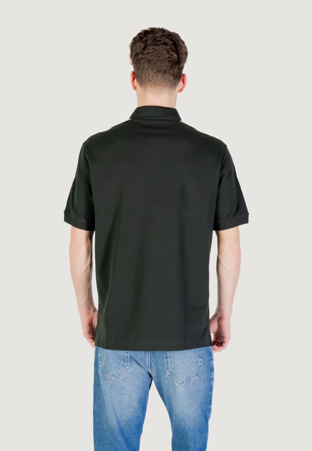 Polo manica corta Armani Exchange Verde Scuro - Foto 5