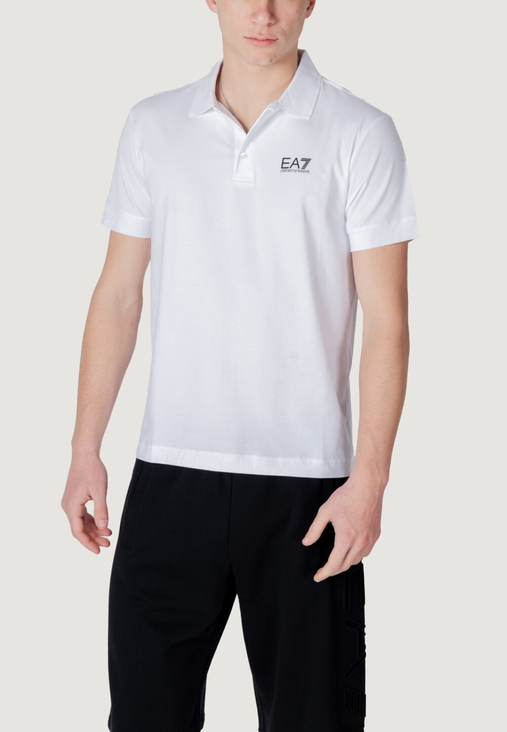 Polo manica corta EA7 Bianco - Foto 5