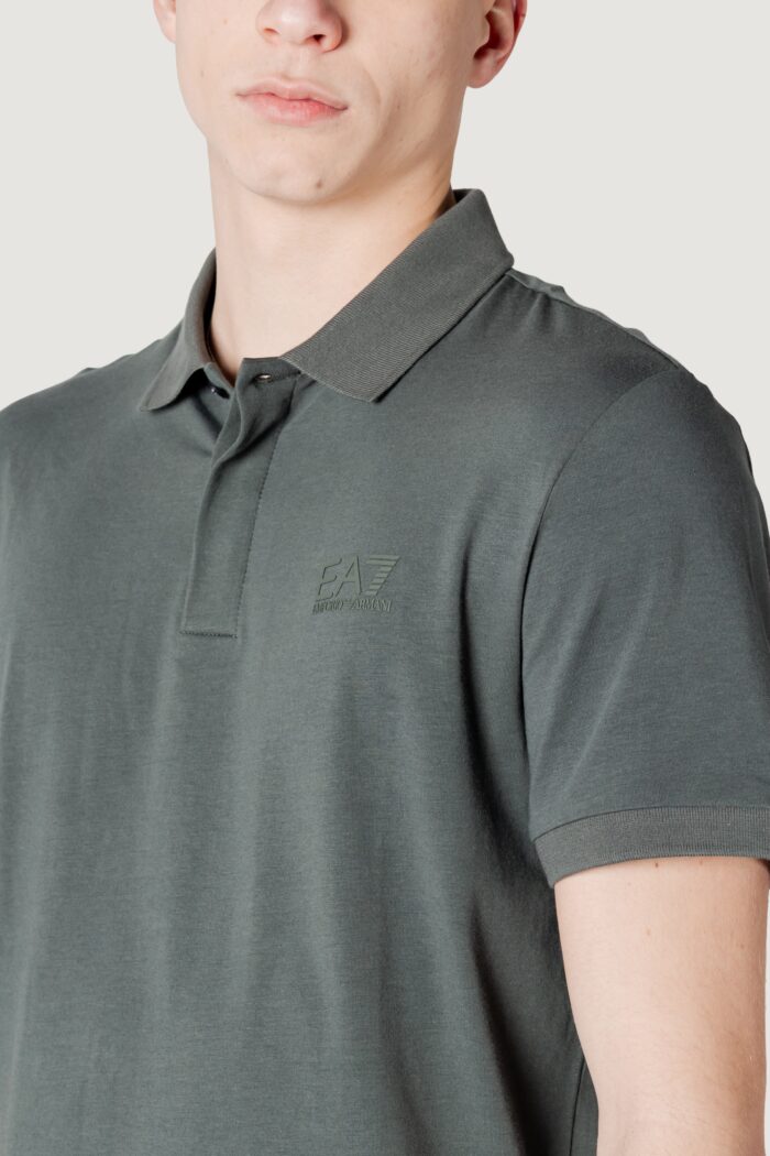 Polo manica corta EA7  Verde Scuro
