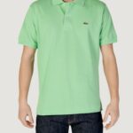 Polo manica corta LACOSTE VERDE FLUO - Foto 1