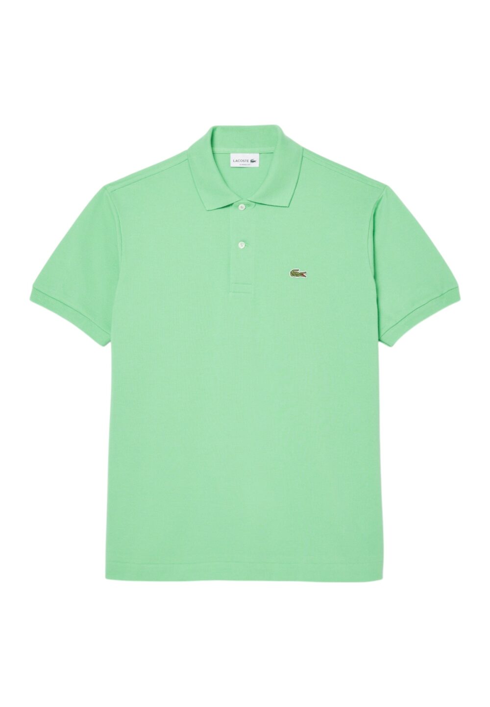 Polo manica corta LACOSTE VERDE FLUO - Foto 5