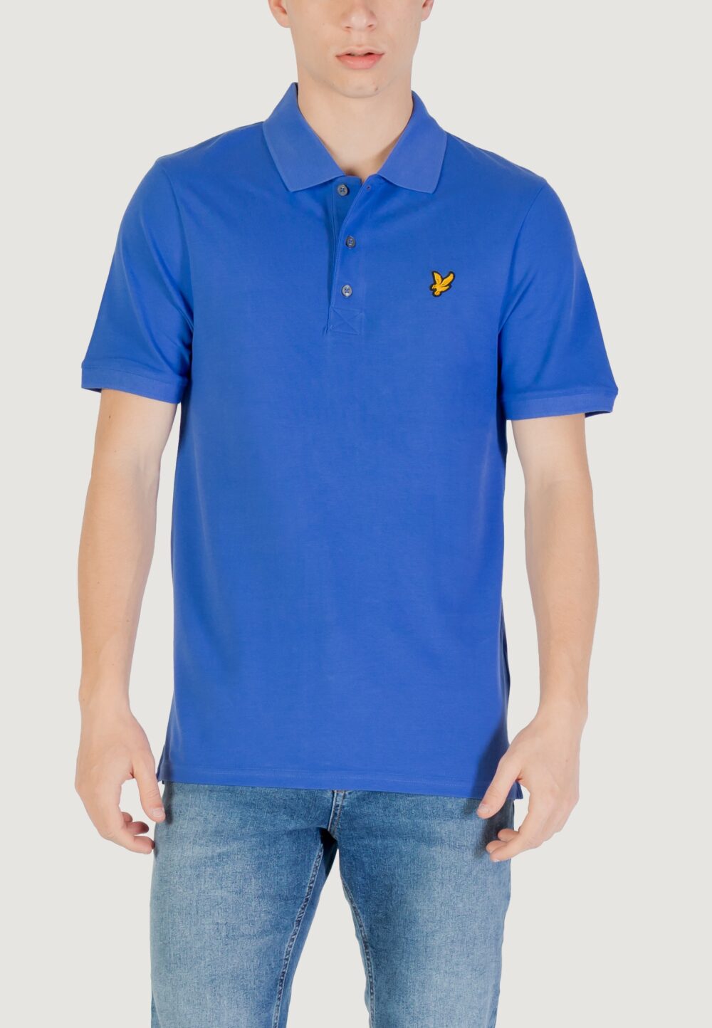 Polo manica corta Lyle & Scott Azzurro - Foto 1