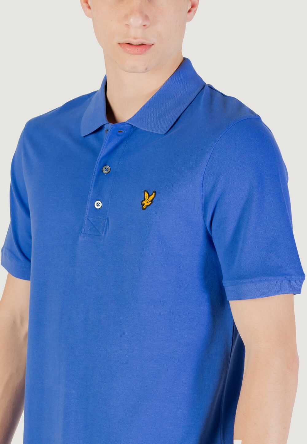Polo manica corta Lyle & Scott Azzurro - Foto 2