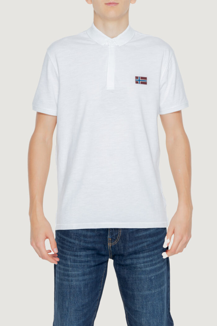 Polo manica corta Napapijri ebea 2 Bianco