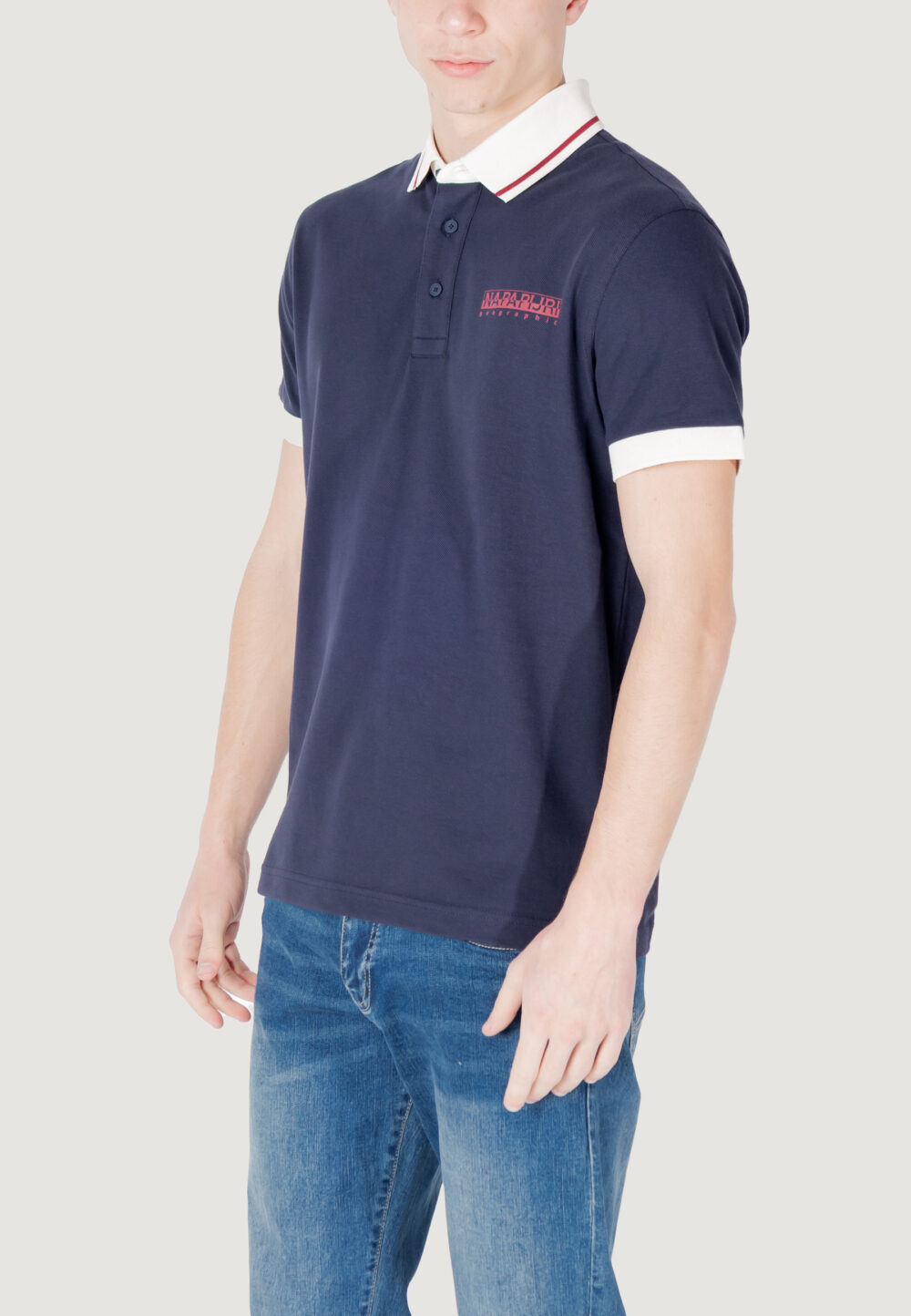 Polo manica corta Napapijri e- zeri Blu marine - Foto 2