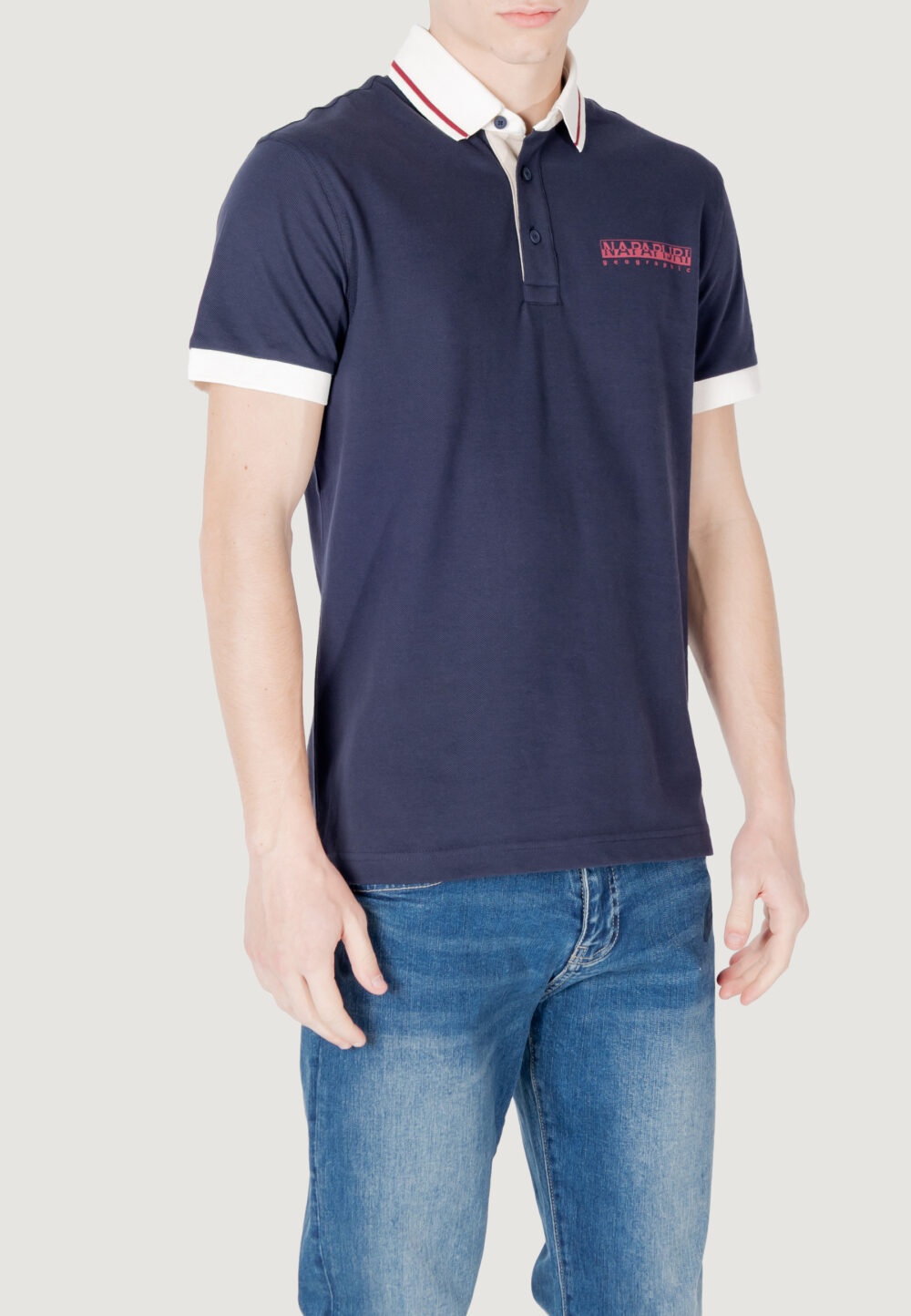 Polo manica corta Napapijri e- zeri Blu marine - Foto 3