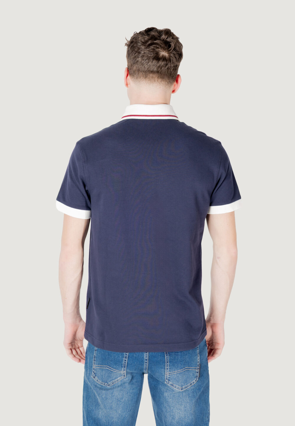 Polo manica corta Napapijri e- zeri Blu marine - Foto 4