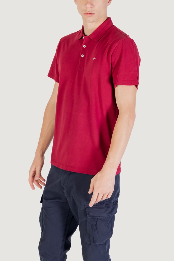 Polo manica corta Napapijri ealis ss sum Bordeaux