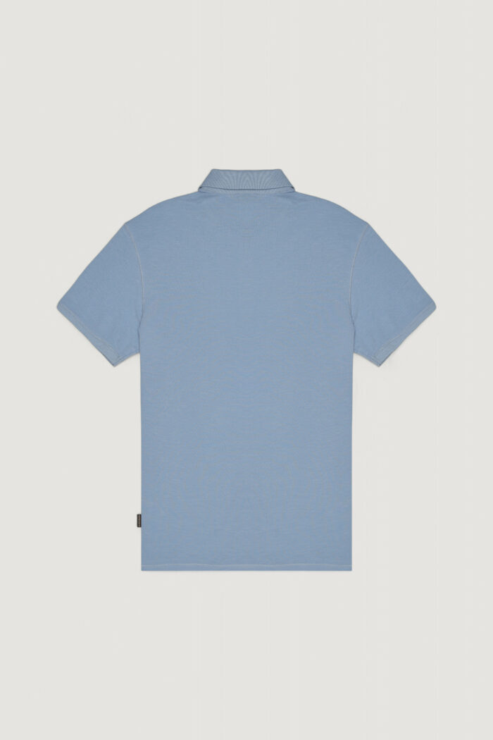 Polo manica corta Napapijri ebea 2 Celeste