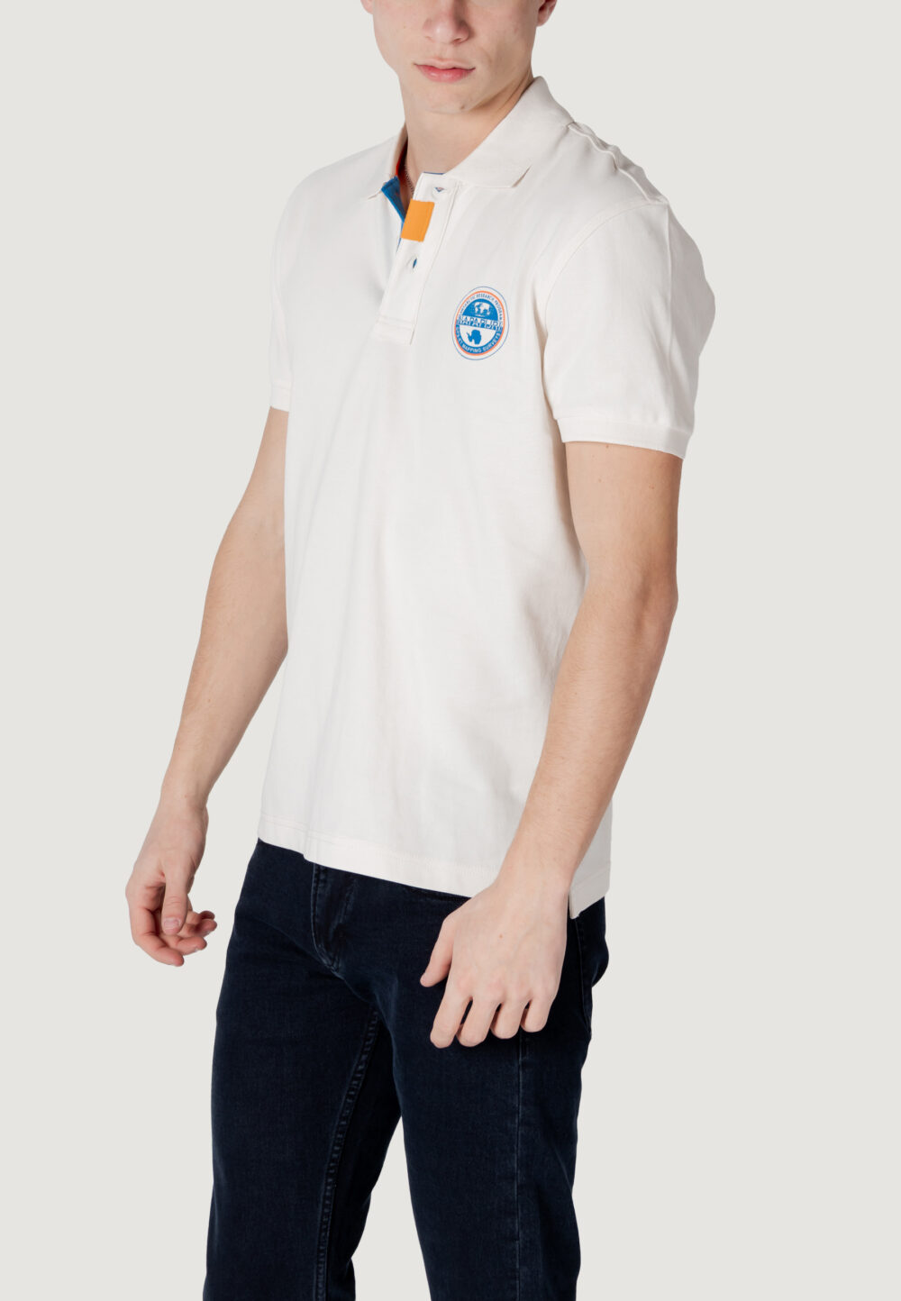 Polo manica corta Napapijri e-clanis ss Panna - Foto 2