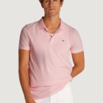 Polo manica corta Tommy Hilfiger Jeans tjm placket Rosa - Foto 5