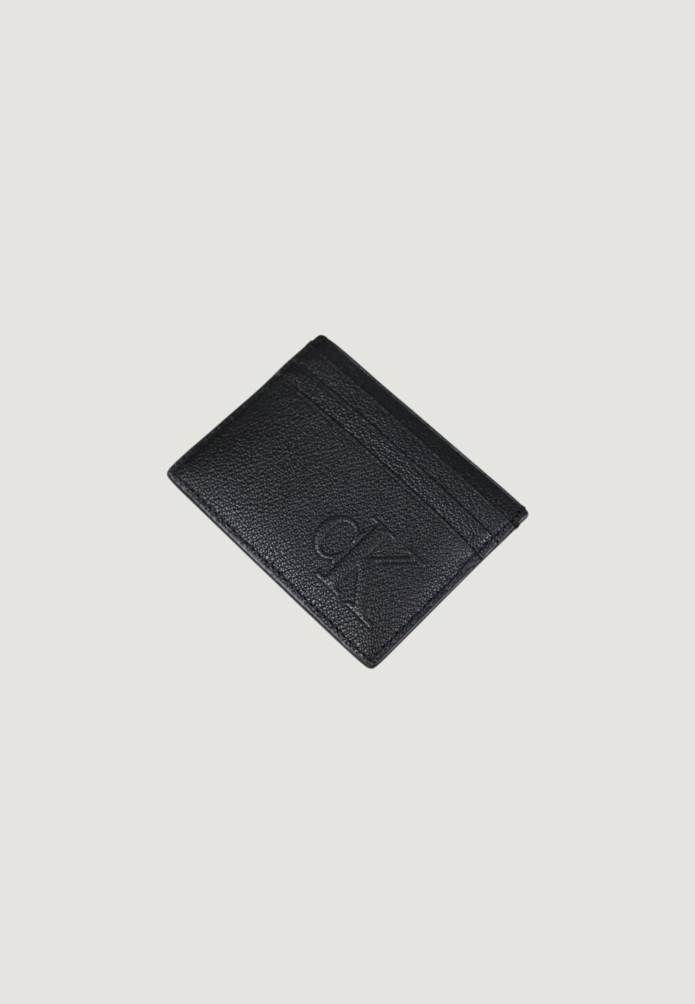 Portacarte Calvin Klein Jeans sculpted impression card case Nero - Foto 2