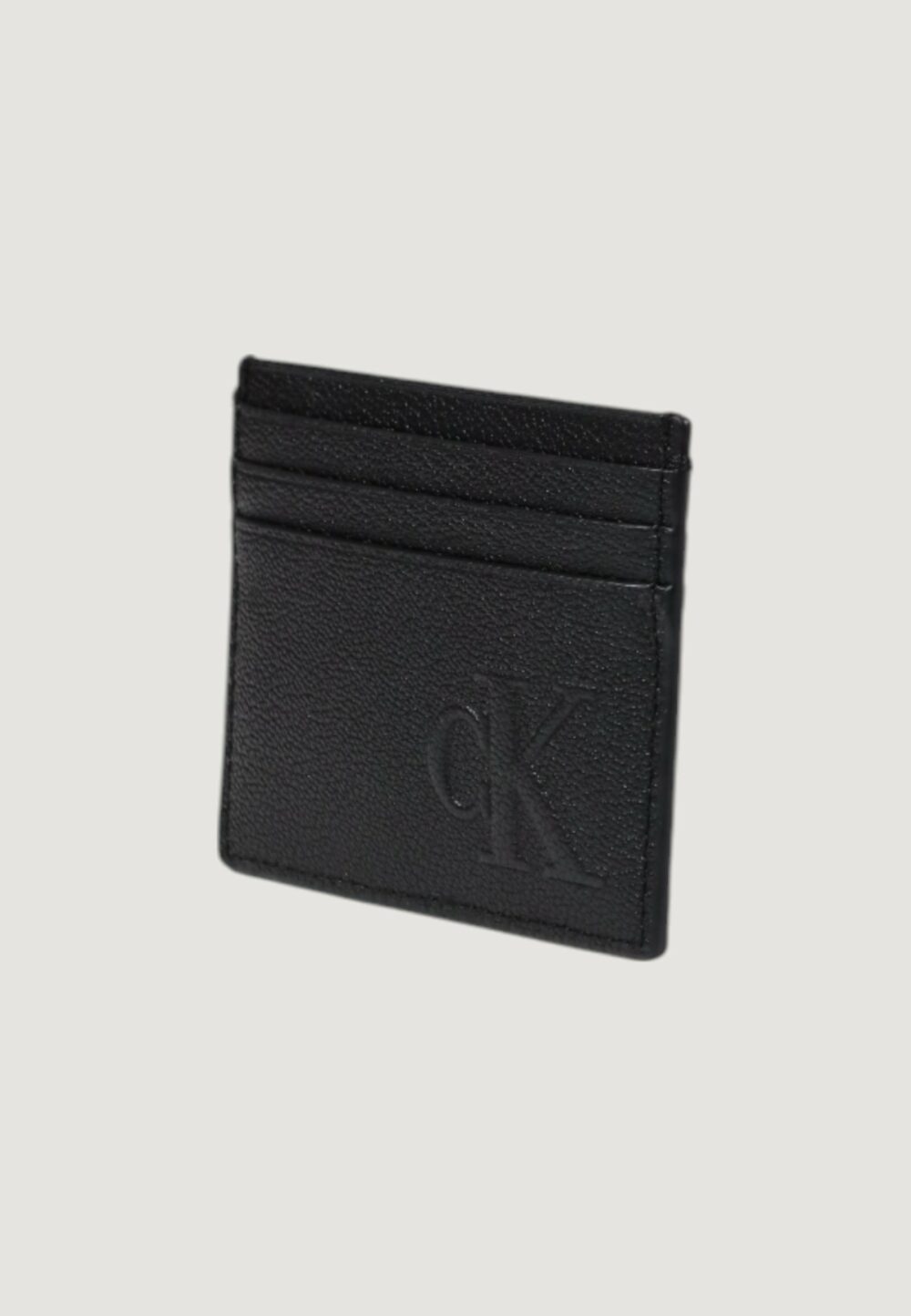 Portacarte Calvin Klein Jeans sculpted impression card case Nero - Foto 3