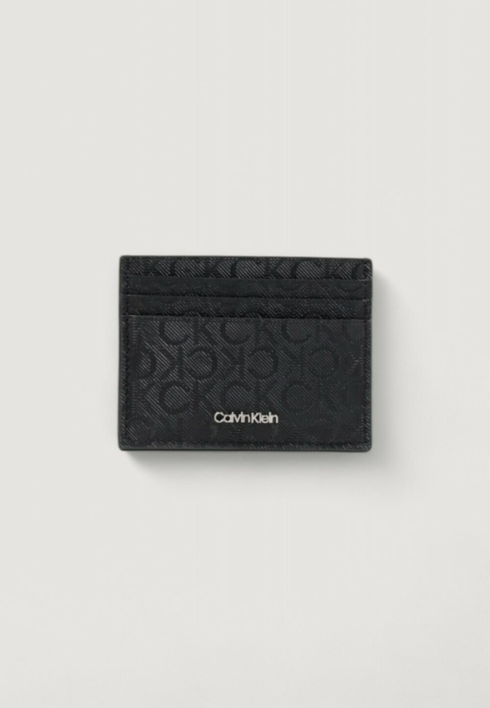 Portacarte Calvin Klein ck must mono cardholder 6cc Nero - Foto 1