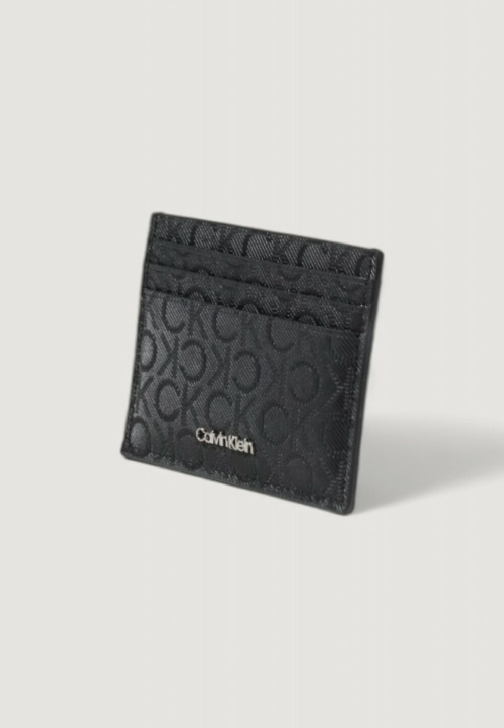 Portacarte Calvin Klein ck must mono cardholder 6cc Nero - Foto 2