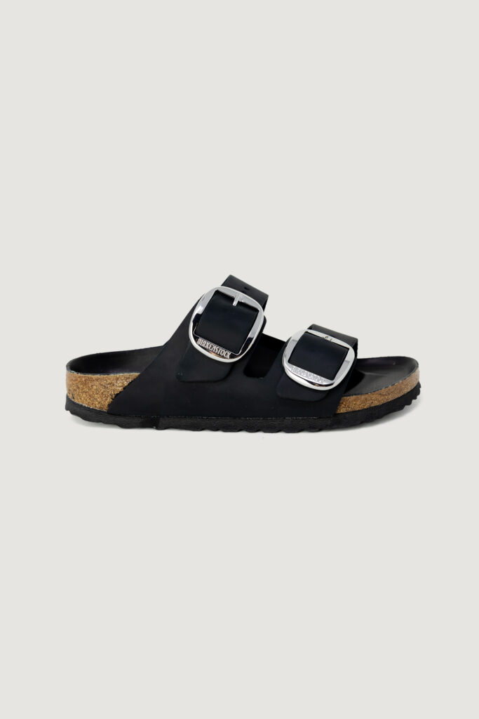 Sandali BIRKENSTOCK arizona big buckle – imballo originale danneggiato – prodotto integro Nero