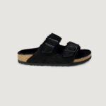 Sandali BIRKENSTOCK arizona shearling - imballo originale danneggiato - prodotto integro Nero - Foto 1