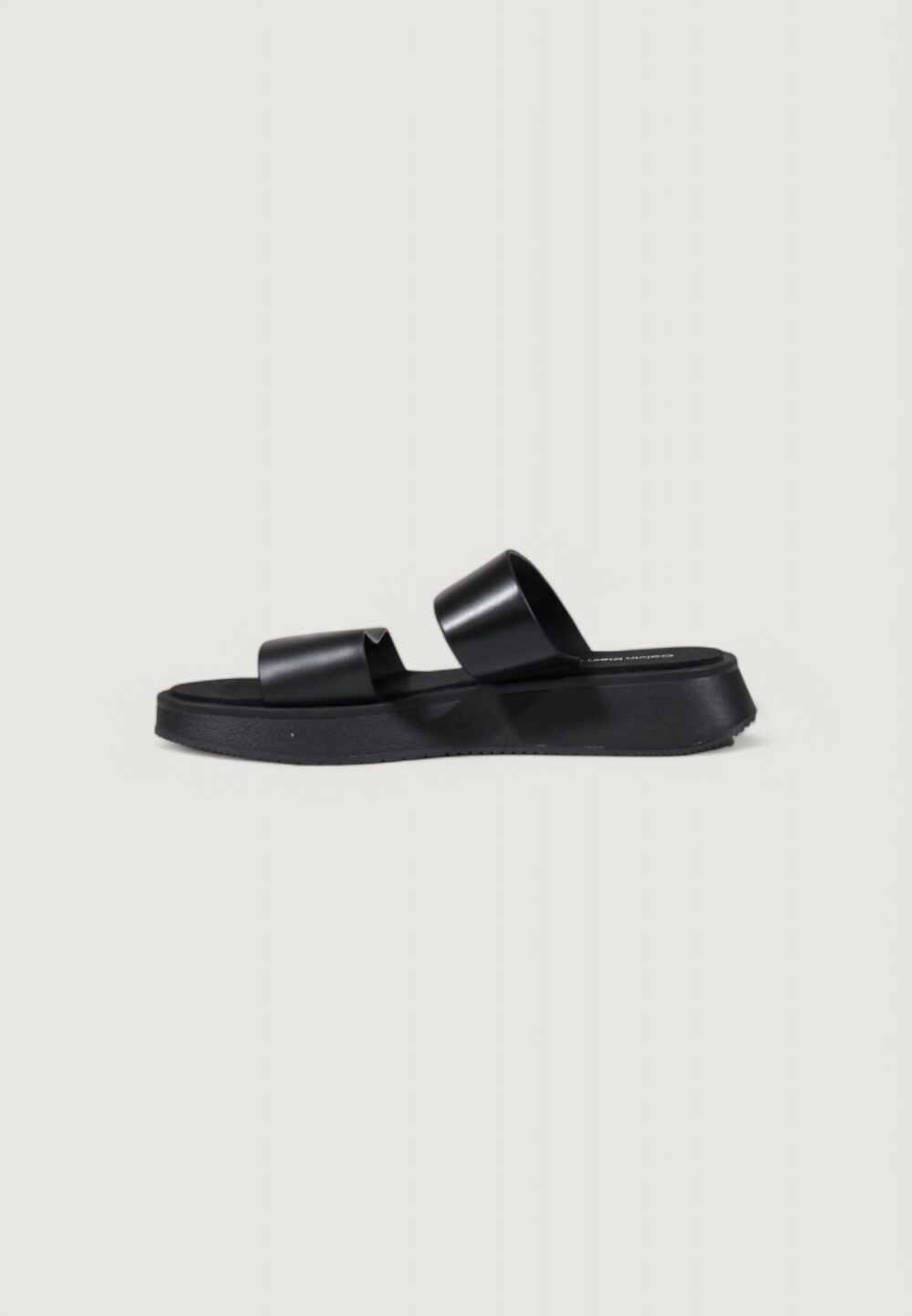 Sandali Calvin Klein Jeans sandal slide double Nero - Foto 3